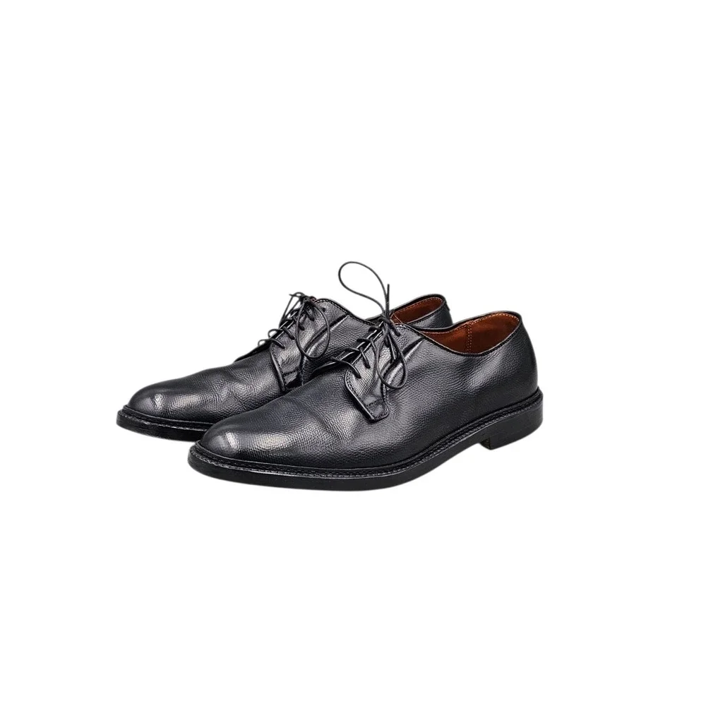 Alden Men's Size 10.5 B/D US EUC 949 All Weather Walker Black Leather Oxfords